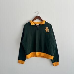 Champion Baylor University quarter zip sweatshirt